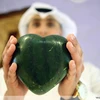 Dưa hấu trái tim cập bến Trung Đông, gần 10 triệu đồng mỗi quả