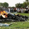 [Photo] Hiện trường vụ rơi máy bay thảm khốc tại Ấn Độ