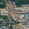 Thương vong trong vụ sạt lở đất tại Nhật Bản tăng mạnh 