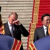 Hình ảnh ông Putin rơi lệ khi nghe quốc ca Nga gây xôn xao