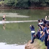 Võ tăng Thiếu Lâm phá kỷ lục chạy trên mặt nước của chính mình