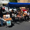 [Photo] Màn trình diễn đặc biệt của các nghệ sỹ đường phố Hobart