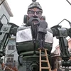 [Photo] Thợ sửa xe máy làm mô hình robot vị dũng tướng Quan Vũ
