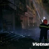[Video] Cháy lớn tại tòa nhà chi nhánh Ngân hàng NCB ở Hà Nội