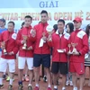 Giải quần vợt Vitar-Incentra mở rộng nhận được nhiều sự quan tâm. (Nguồn: Duy Trinh/Vietnam+) 