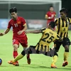 U23 Malaysia nhận trận thua mất mặt trước tuyển Việt Nam ở SEA Games 28. (Ảnh: Quốc Khánh/TTXVN)