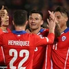 Các cầu thủ Chile ăn mừng bàn thắng. (Nguồn: Getty)