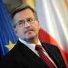 Tổng thống Ba Lan Bronislaw Komorowski. (Nguồn: AFP)