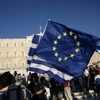 Người dân Hy Lạp xuống đường tuần hành. (Nguồn: Bloomberg)