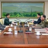 Đại diện cấp cao Hàn Quốc và Triều Tiên tại một cuộc đàm phán quân sự. (Nguồn: YONHAP/TTXVN)