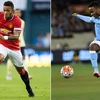 Memphis Depay (trái) và Raheem Sterling là hai tân binh sáng giá ở mùa giải này. (Nguồn: EPA)