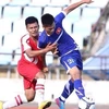 Thanh Hậu ghi bàn giúp U19 Việt Nam hạ gục U19 Lào