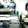 Hiện trường vụ nổ ở Sathorn (Nguồn: CCTV)