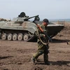 Lực lượng ly khai ở Donetsk. (Nguồn: RIA NOVOSTI)