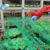 34 nghệ sỹ đã sử dụng 600.000 quả bóng bay để cho ra đời công viên đặc biệt trên. (Nguồn: CCTV)