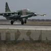 Máy bay Su-25 của không quân Nga. (Nguồn: AFP/TTXVN)