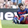 Chấn thương của Messi khá nặng. (Nguồn: Getty)