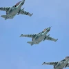 Máy bay chiến đấu của Nga không kích mục tiêu IS ở Syria. (Nguồn: sputniknews.com)