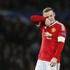 Rooney thất vọng sau khi bị PSV Eindhoven cầm hòa. (Nguồn: Reuters)
