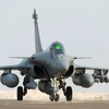 Máy bay Rafale của Pháp tham gia không kích IS. (Nguồn: washingtonpost.com)