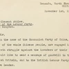 Bức thư của cố Chủ tịch Trung Quốc Mao Trạch Đông. (Nguồn: PA)