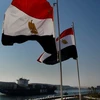 Hành lang kênh đào Suez là một trong những dự án trọng điểm của Ai Cập trong thời gian tới. (Ảnh: AP)