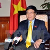 Phó Thủ tướng, Bộ trưởng Ngoại giao Phạm Bình Minh. (Ảnh Phạm Kiên/TTXVN)