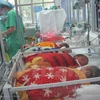 Chăm sóc cho trẻ sơ sinh tại Bệnh viện Phụ sản Trung ương. (Ảnh: T.G/Vietnam+)