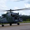 Máy bay trực thăng chiến đấu Mi-35. (Nguồn: ndtv.com)