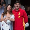 Iker Casillas và vợ chào đón sự ra đời của con thứ hai. (Nguồn: Getty)