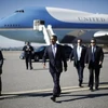 Ông Obama trong một chuyến công du nước ngoài. (Nguồn Business Insider)