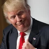 Donald Trump gây ấn tượng với mái tóc bồng bềnh. (Nguồn: nationalnewswatch.com)