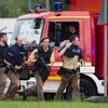 Cảnh sát có vũ trang của Đức đã nhanh chóng xuất hiện tại hiện trường vụ xả súng ở Munich. (Nguồn: Washington Post)