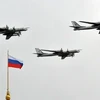 Máy bay ném bom chiến lược tầm xa Tupolev Tu-95 của không quân Nga. (Nguồn: AFP)