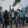 Bạo lực bùng phát ở Libreville. (Nguồn: Getty)