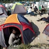 Khu lán trại ở thị trấn Calais. (Nguồn: The Guardian) 