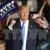 Ông Donald Trump trong cuộc vận động tranh cử ở Denver ngày 5/11. (Nguồn: AP/TTXVN) 