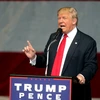 Ứng viên Tổng thống đảng Cộng hòa Donald Trump trong cuộc vận động tranh cử ở Henderson, Nevada ngày 5/11. (Nguồn: AFP/TTXVN)