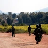 Quân đội Myanmar ở Kokang. (Nguồn: AP)