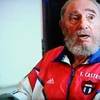 Fidel mặc một bộ đồ của Adidas. (Nguồn: Getty)