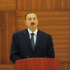 Tổng thống Azerbaijan Ilham Aliyev. (Nguồn: trend.az