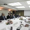 Quang cảnh buổi gặp gỡ giữa Bộ Ngoại giao Nhật Bản và Đại sứ các nước ASEAN. (Ảnh: Thành Hữu-Gia Quân/Vietnam+)