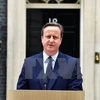 Cựu Thủ tướng Anh David Cameron. (Ảnh: AFP/TTXVN)