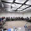 Quang cảnh một vòng đàm phán về vấn đề Syria tại Geneva, Thụy Sĩ. (Nguồn: Reuters)