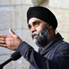 Bộ trưởng Quốc phòng Canada Harjit Sajjan. (Nguồn: THE CANADIAN PRESS)