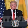 Tổng thống Mỹ Donald Trump tại cuộc họp báo ở Washington, DC. (Nguồn: AFP/TTXVN)