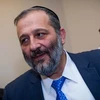 Bộ trưởng Nội vụ Israel Aryeh Deri. (Nguồn: globes.co.il)