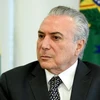 Tổng thống Brazil Michel Temer tại cuộc họp ở Brasilia ngày 25/5. (Nguồn: AFP/TTXVN)