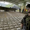 Một vụ bắt giữ đường dây buôn ma túy số lượng cực lớn ở Colombia. (Nguồn: JammedUp News)