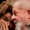 Hai cựu Tổng thống Dilma Rousseff (trái) và Luiz Inacio Lula da Silva. (Nguồn: Reuters)